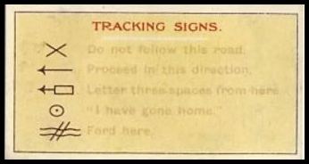30 Tracking Signs
